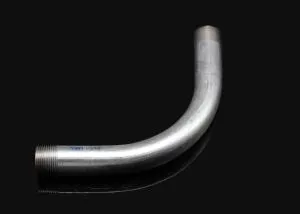 ইস্পাত 90 ডিগ্রী এমটি জলবাহী কনুই