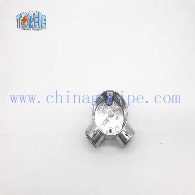 অ্যাঙ্গেল ওয়ে বিএস 4568 / বিএস 31 অ্যালুমিনিয়াম সার্কুলার বক্স