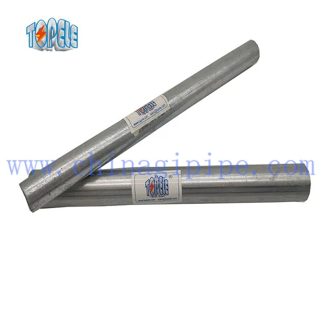 উল তালিকাভুক্ত হট ডিপ গ্যালভানাইজড ইএমটি কন্ডুইট