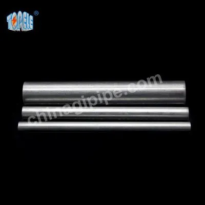 কার্বন ইস্পাত গরম জাগ্রত বৈদ্যুতিক ধাতব টবিং কন্ডাক্ট / ইএমটি নির্গমন UL797 স্ট্যান্ডার্ড